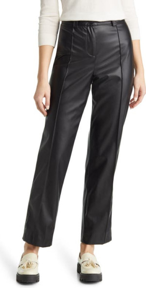Vince camuto leather pants on sale