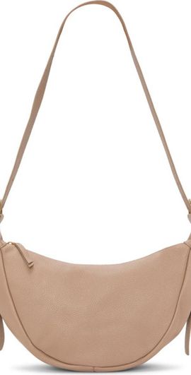 Vince Camuto Vince Camuto Jenna Leather Crossbody Bag in Medium Brown at Nordstrom