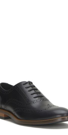 Vince Camuto Vince Camuto Lazzarp Leather Oxford Shoe in Black/Black at Nordstrom, Size 8