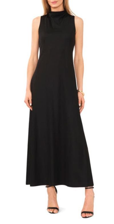 vince camuto black dress Gold Off the Shoulder Sequin Long Prom Dress with Slit Gold / 14 main image 1