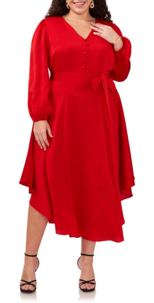 Vince Camuto Dresses Vince Red Dress Vince Camuto Off The Shoulder