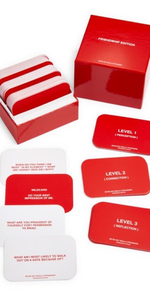 WE'RE NOT REALLY STRANGERS - Friendship Edition Card Game in Red at ...