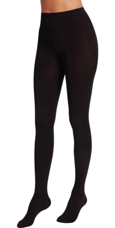 Wolford Wolford Matte Opaque Tights in Black at Nordstrom, Size Large