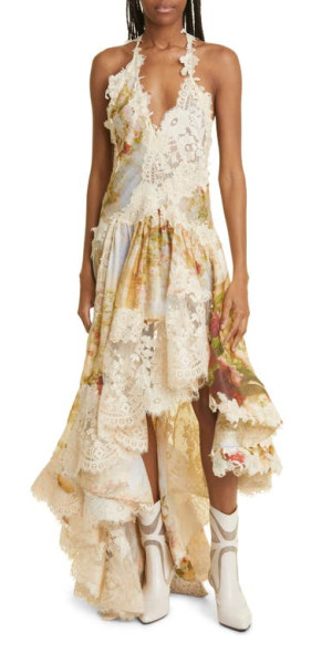 【Zimmermann】LUMINOSITY SPLICE LACE DRESS レース ミディ Zimmermann】LUMINOSITY SPLICE LACE DRESS レース ミディ