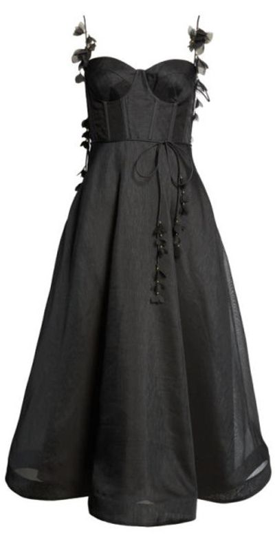 dress long shirt Maxi Shirt Dress in Black main image 1