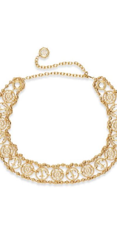 Zimmermann - Nautical Charm Chain Belt in Golden Brass at  display picture 1