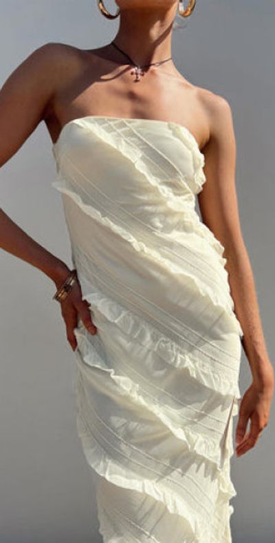 Princess Polly - Baylie Maxi Dress Yellow