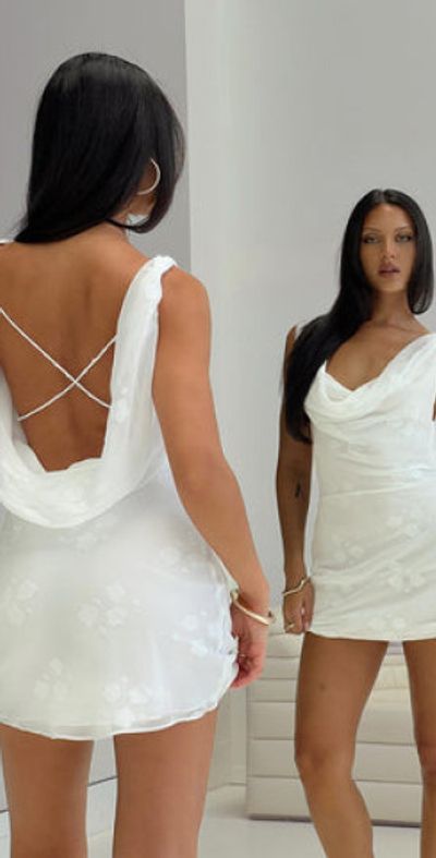 Princess Polly - Contessa Mini Dress White