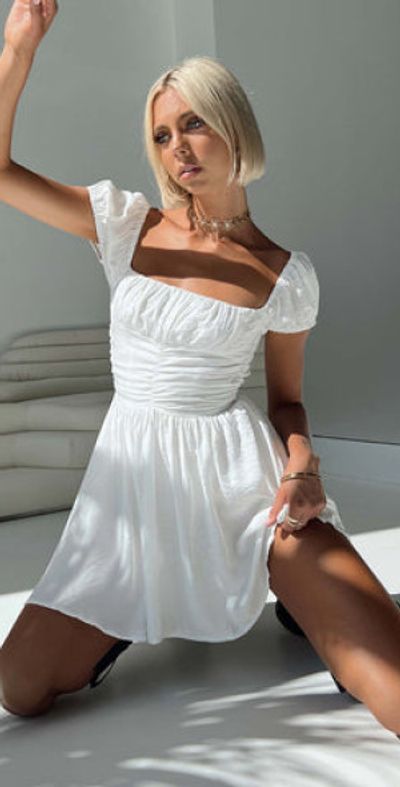 sweater dress off white Oversized off white knit sweater dress
