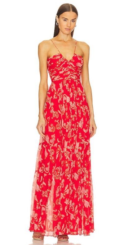 strapless open back dress A.L.C