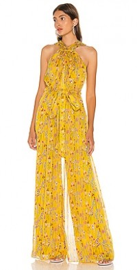 HANA+DORA Womens Strappy Bib Wide Leg Suspender Overalls Harem Pant Playsuit