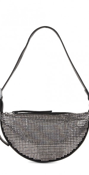 ★TOUT Y EST★ Half Moon Pin X-Body WB625Z5 ALLSAINTS - Half Moon Pin Xbody Bag