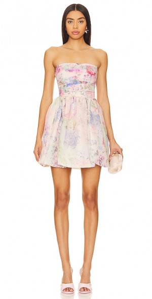 Amanda Uprichard Fabiola Dress- Aster