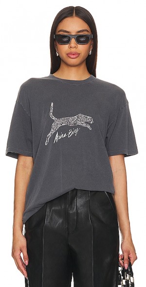 トップス ANINE BING WALKER TEE SPOTTED LEOPARD T anine3140313149_1759169009576_