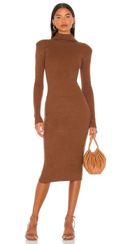 revolve brown sweater dress ASTR the Label Polyester/Rayon/Nylon.