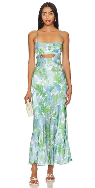 slim fit dress slacks Julietta Floral Corset Midi Dress