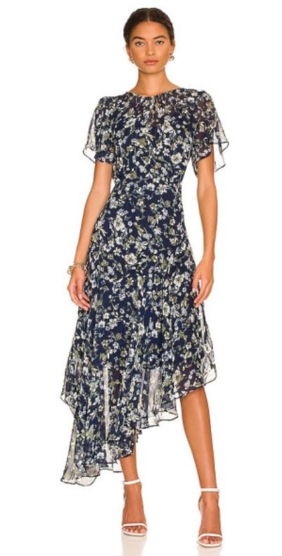 bright yellow long sleeve dress Lace-Up Short Yellow Print Casual Dress with Sleeves Buttercream Yellow Floral / Small