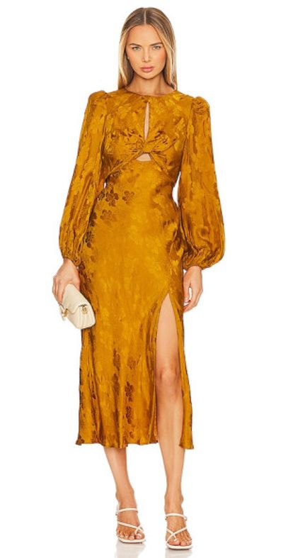 strapless open back dress Wilder Pleated Floral Maxi Dress main image 0