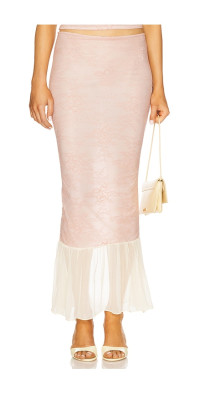 Cypress Skirt | Natural Linen main image 1