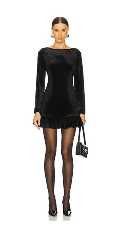 elara linen dress Elara Pinstripe Bow & Puff Sleeve Shift Dress – Baby In Bloom main image 0