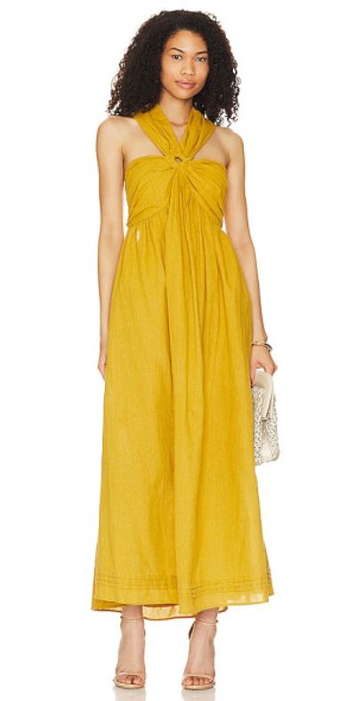 chinese dress ladies Cleobella Drew Hand Crochet Midi Dress