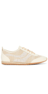Notice Lace Sneakers Women's Notice Beaded Lace-Up Low-Profile