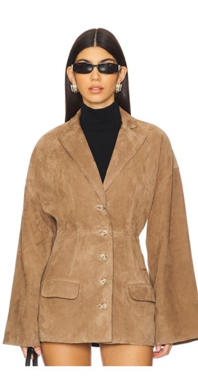 EAVES Salta Suede Jacket - Main Image