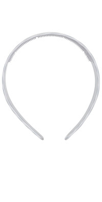 【EMI JAY】Ruffle Headband ヘアアクセサリー Halo Headband in Black Ruffle ‐ Emi Jay