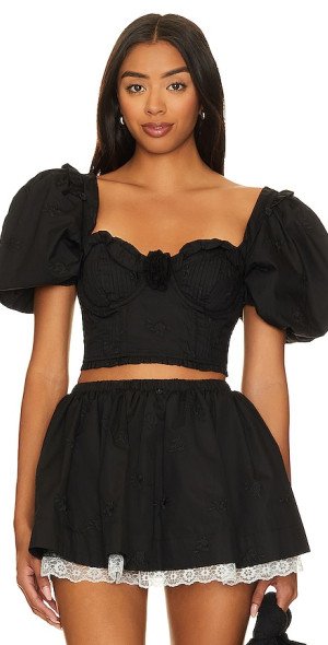 For Love & Lemons - Maye Crop Top For Love & Lemons - Maye Crop Top