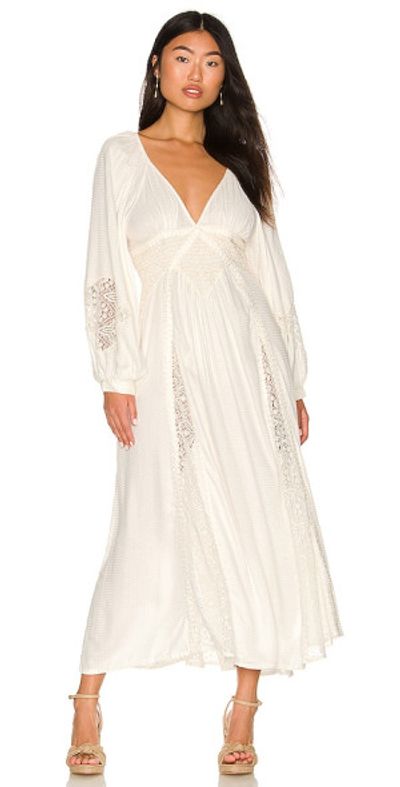 chinese dress ladies Free People Tabby Lace Mini Dress main image 1
