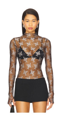 Free People Free People Two Tone Lady Lux Top