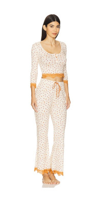 Free People Free People x Intimately FP Stolen Dance Sleep Set In Cream Combo