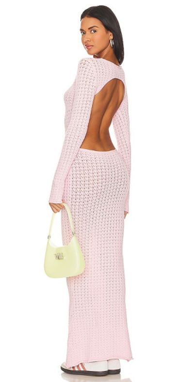 satin dusty pink dress Dani Slip Dress, in Light Pink Luxe Satin, Size: 2XL | Show Me Your Mumu main image 0
