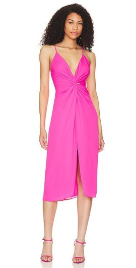krisa - Smocked Halter Dress