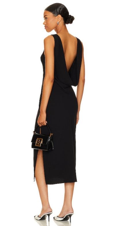 l'academie midi dress L'Academie Marin Midi Dress in Neutral