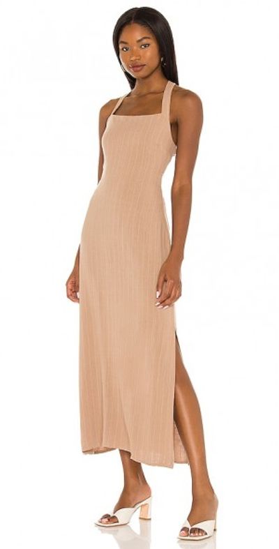 delilah dress in cotton poplin Delilah Poplin Striped Mini Dress - Pink/combo