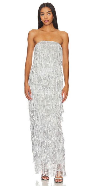 majorelle sequin dresses MAJORELLE Cal Embellished Mini Dress in Sherbert Orange