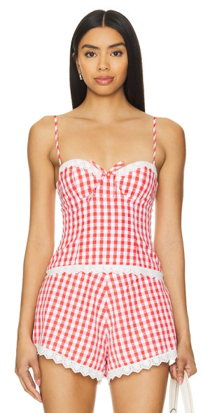BRIDGETTE BUSTIER TOP main image 1