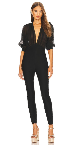 Michael Costello x Revolve - Chiffon Playsuit main image 1