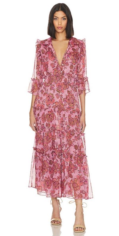 misa los angeles pink dress Misa Los Angeles Women's Domino Draped Ruched Blush Pink Mini Dress Size XS NWT