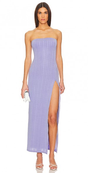 Lilac Kleid Revolve Itunu Revolve Lilac Dress Quincy By Maggie