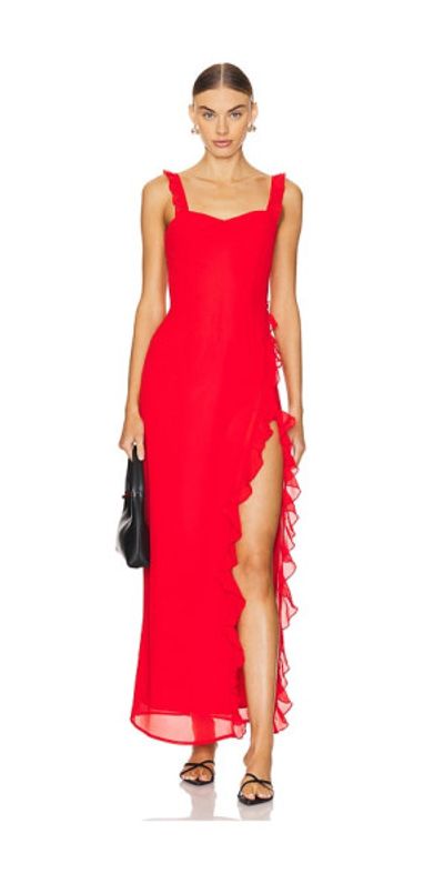 slim fit dress slacks Lucille Stylish A-Line Cold Shoulder Ruched Maxi Bridesmaid Dresses