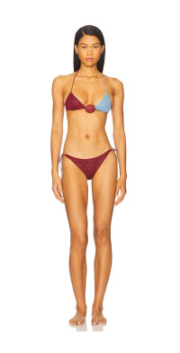 OSÉREE - Coated balconette swimsuit