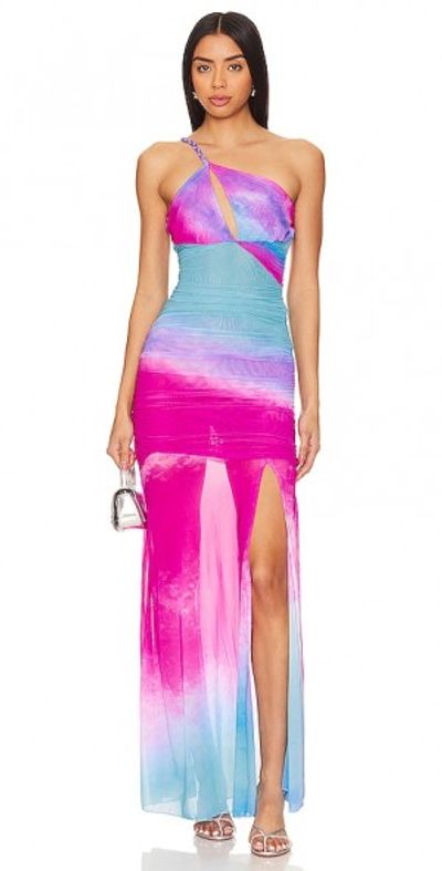 ROCOCO SAND - Cloud One Shoulder Maxi Dress
