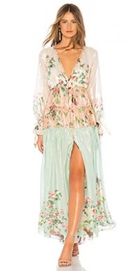 rococo sand maxi dress