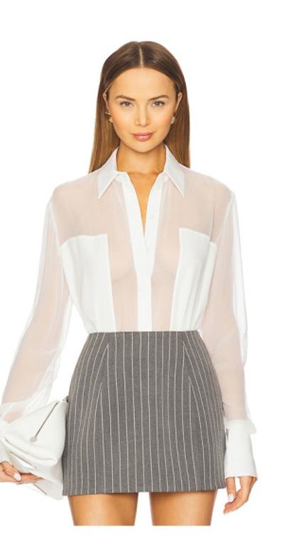 SANS FAFF SANS FAFF Flore Silk Shirt