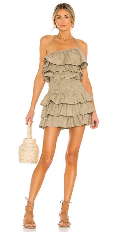 slim fit dress slacks Tularosa Olynne Mini Dress – Rent with Iz main image 0