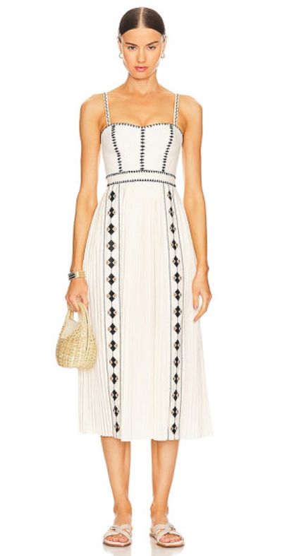 ulla johnson elin cotton embroidered maxi dress NWT Ulla Johnson Elin Cotton Embroidered Maxi Dress , Size 0