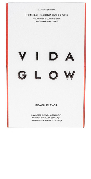 VIDA GLOW | Natural Marine Collagen Peach