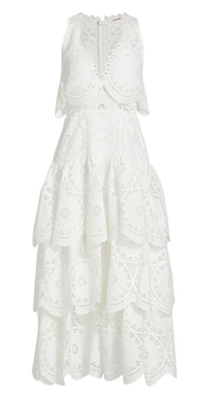 knee length dresses for ladies Glimmer Embroidered Sequin Lace Angel Sleeve Midaxi Dress | Disturbia